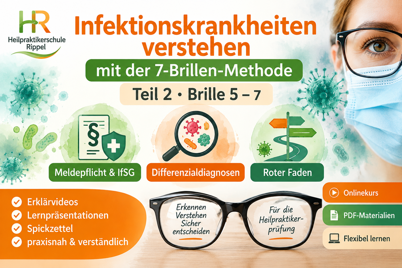 Infektionskrankheiten verstehen – mit der 7-Brillen-Methode | Teil 2